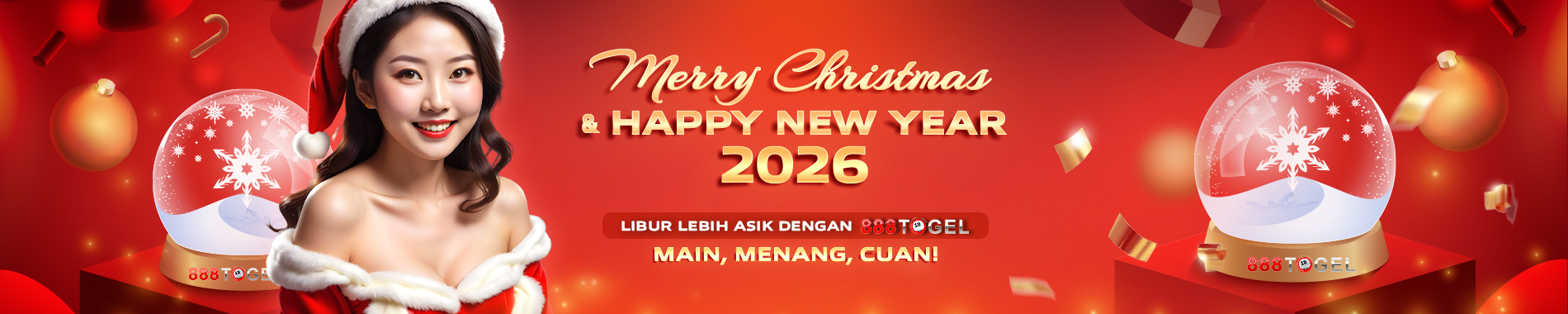888Togel Merry Christmas 2025 & Happy New Year 2026